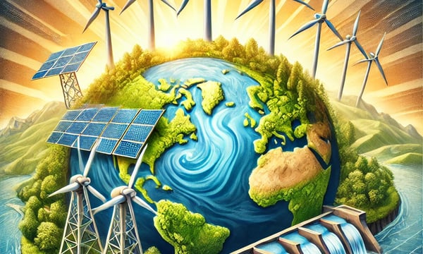全球再生能源發電首次超過40%