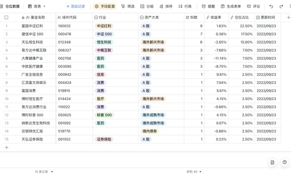 一颗小树 #34 初探多维表格