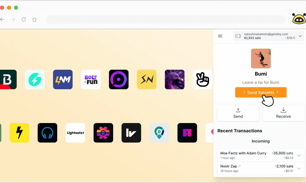 闪电网络（05）taproot assets 钱包介绍alby wallet