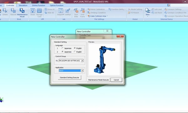 MotoSimEG 创建点焊机器人系统