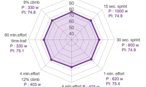 功率速度曲线测试：8 个关键指标，是否预示着你成为职业车手的可能？