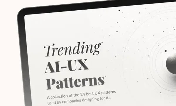 45 期-《AI-UX Weekly》-探索 AI 驱动的 UX 模式