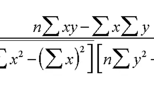 Pearson product-moment correlation coefficient in JAVA