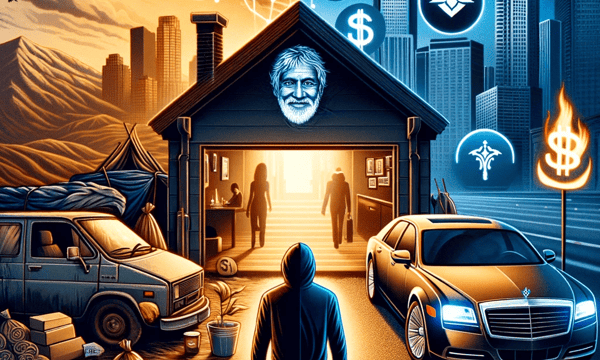 从車裡無家可歸到創建兩個商業帝國,他是美國夢的楷模