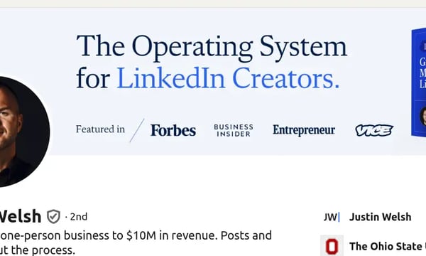 JUSTIN WELSH 创业4年半，创造价值$750万美元的独立业务，精炼为22步