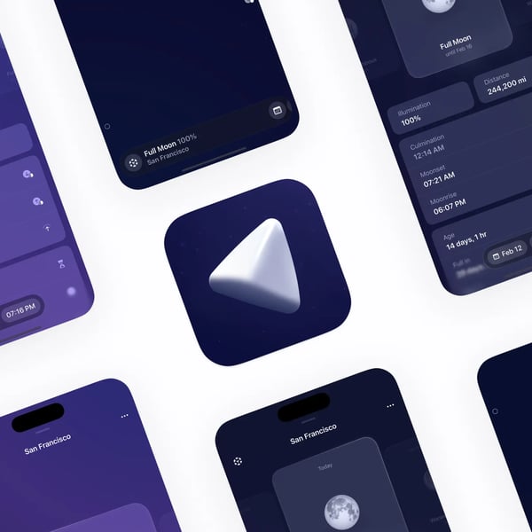 Apptisan #37｜对话 Moonlitt 开发团队 Flipping Hues：在月球观测中平衡科学精确与视觉诗意，他们让追踪月球变得像抬头望天一样简单