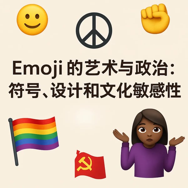 Emoji 的艺术与政治：符号、设计和文化敏感性