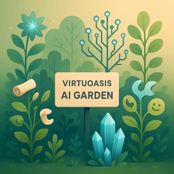 发现AI世界的秘密花园：VirtuOasis AI Garden 正式上线！