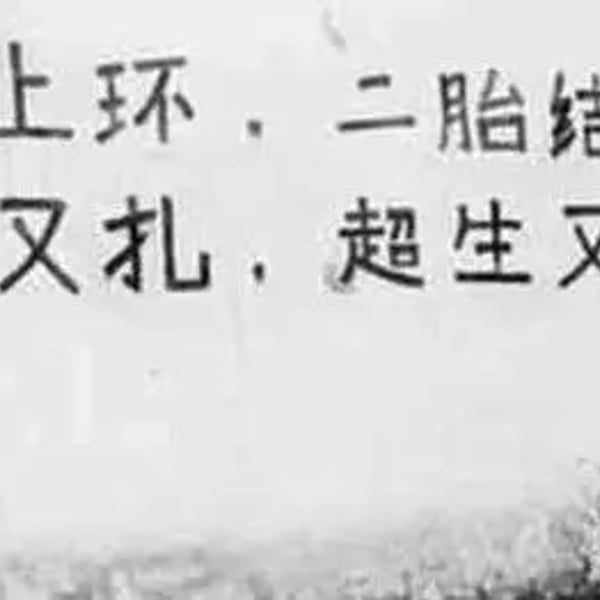 别管几胎，我们只是不想被计划