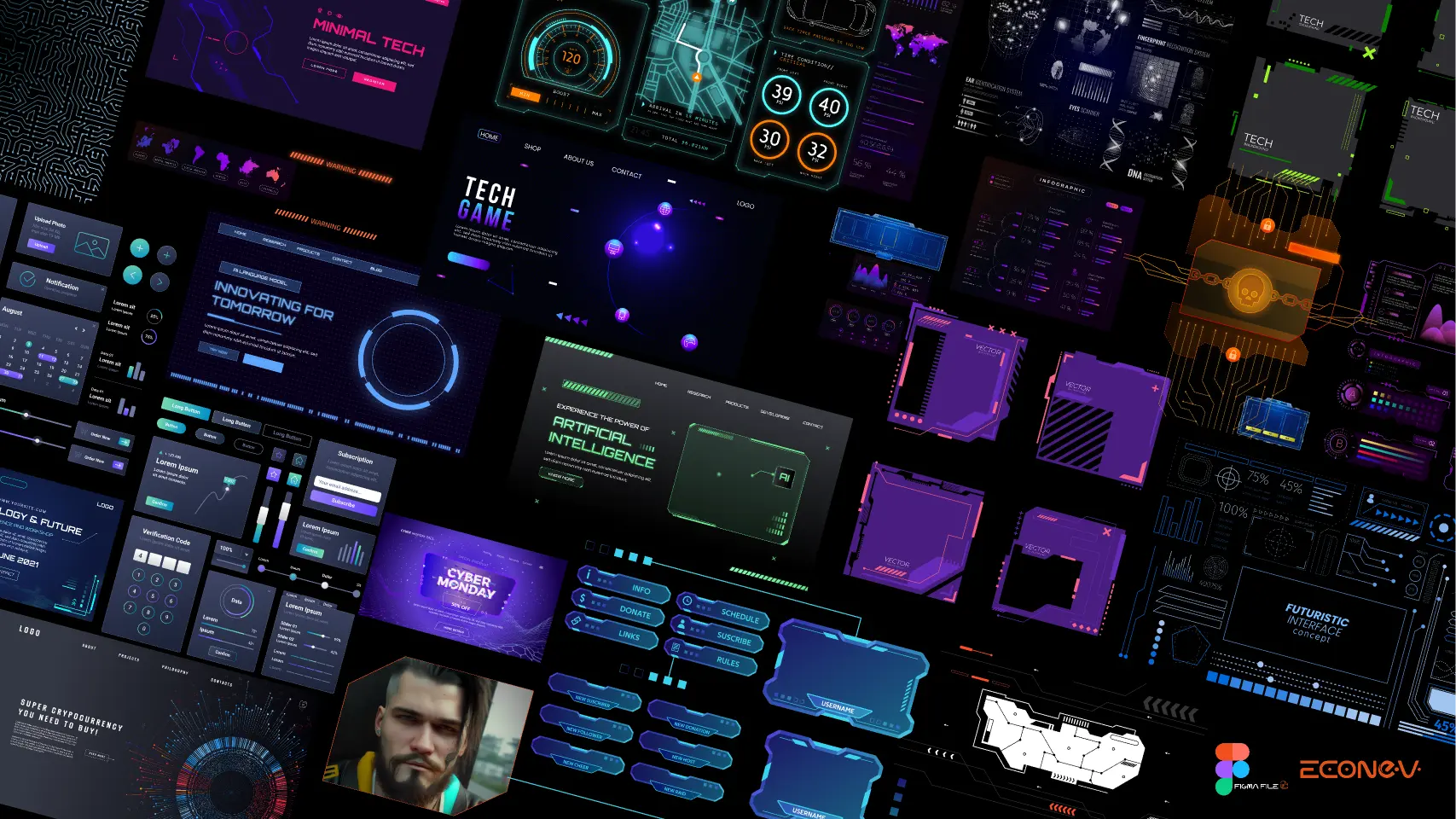 An image to describe post