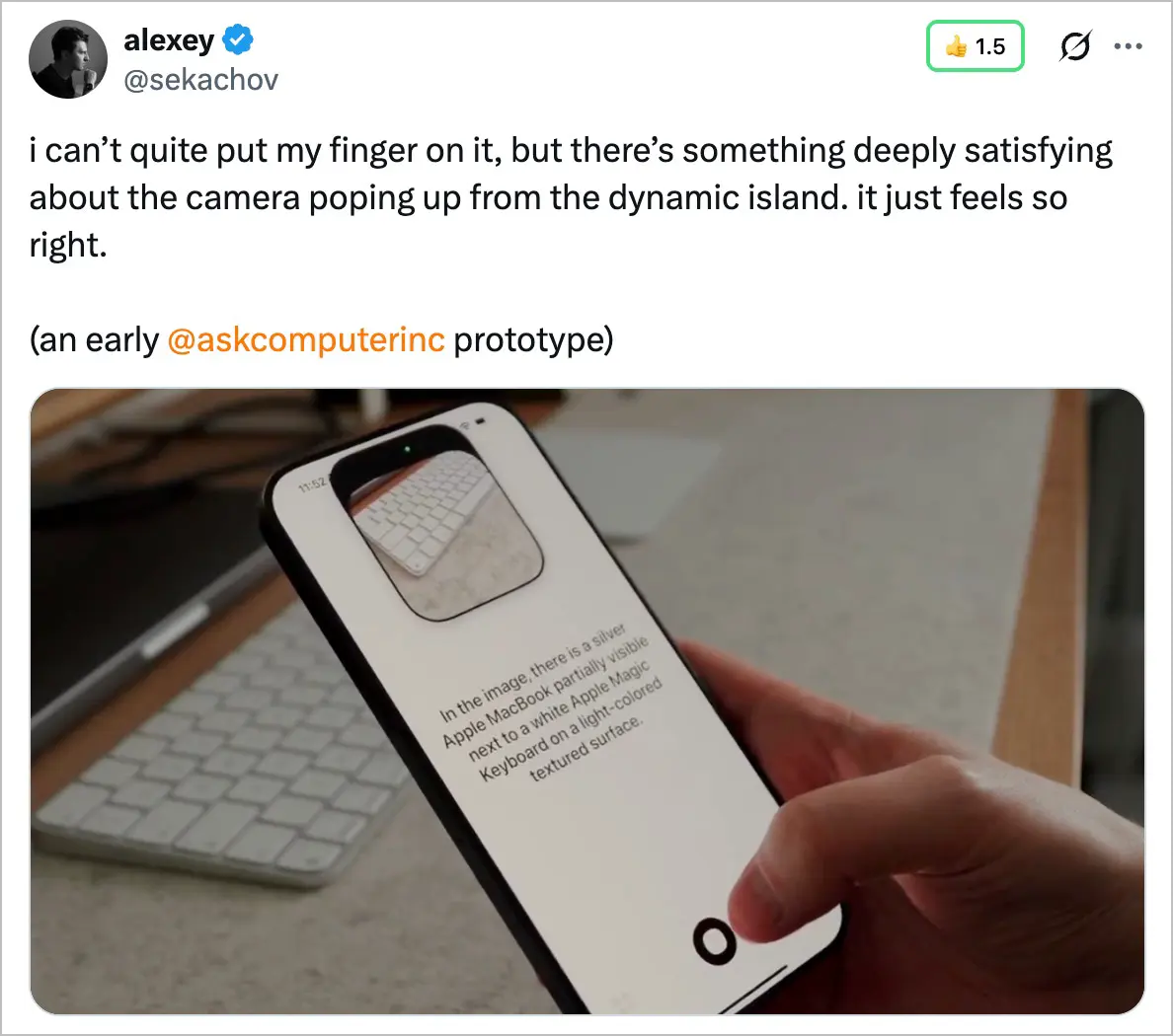 An image to describe post