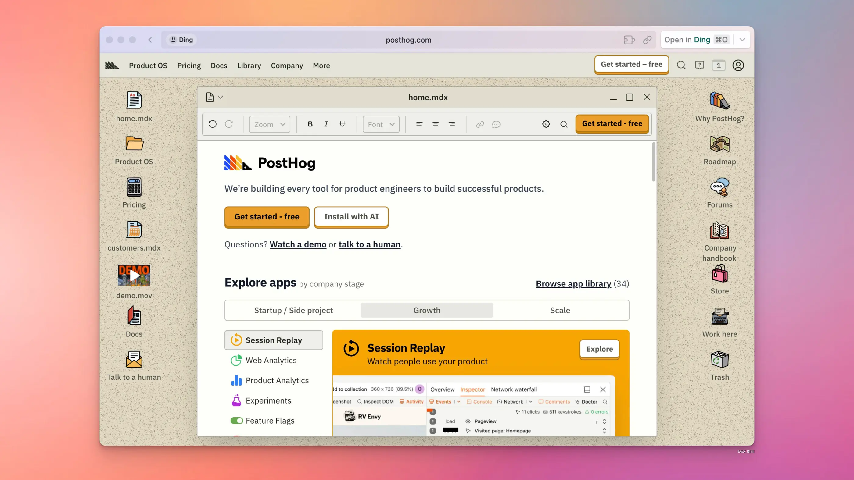 An image to describe post