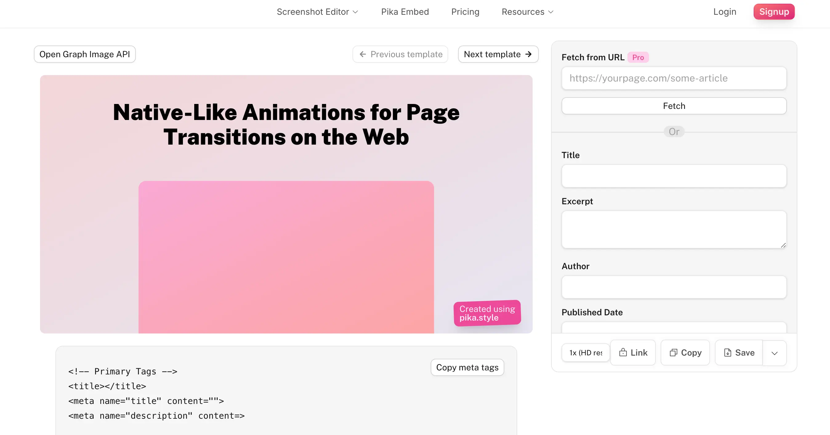 An image to describe post
