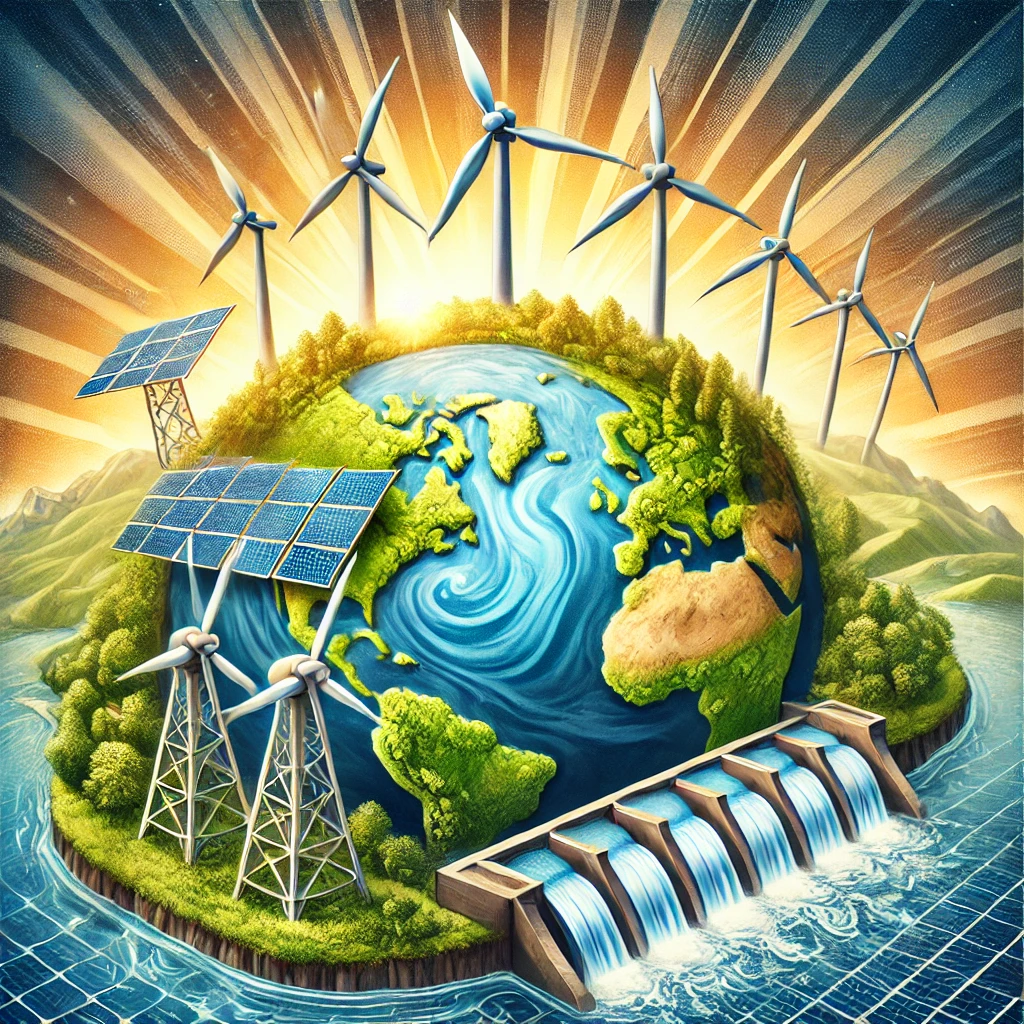全球再生能源發電首次超過40%