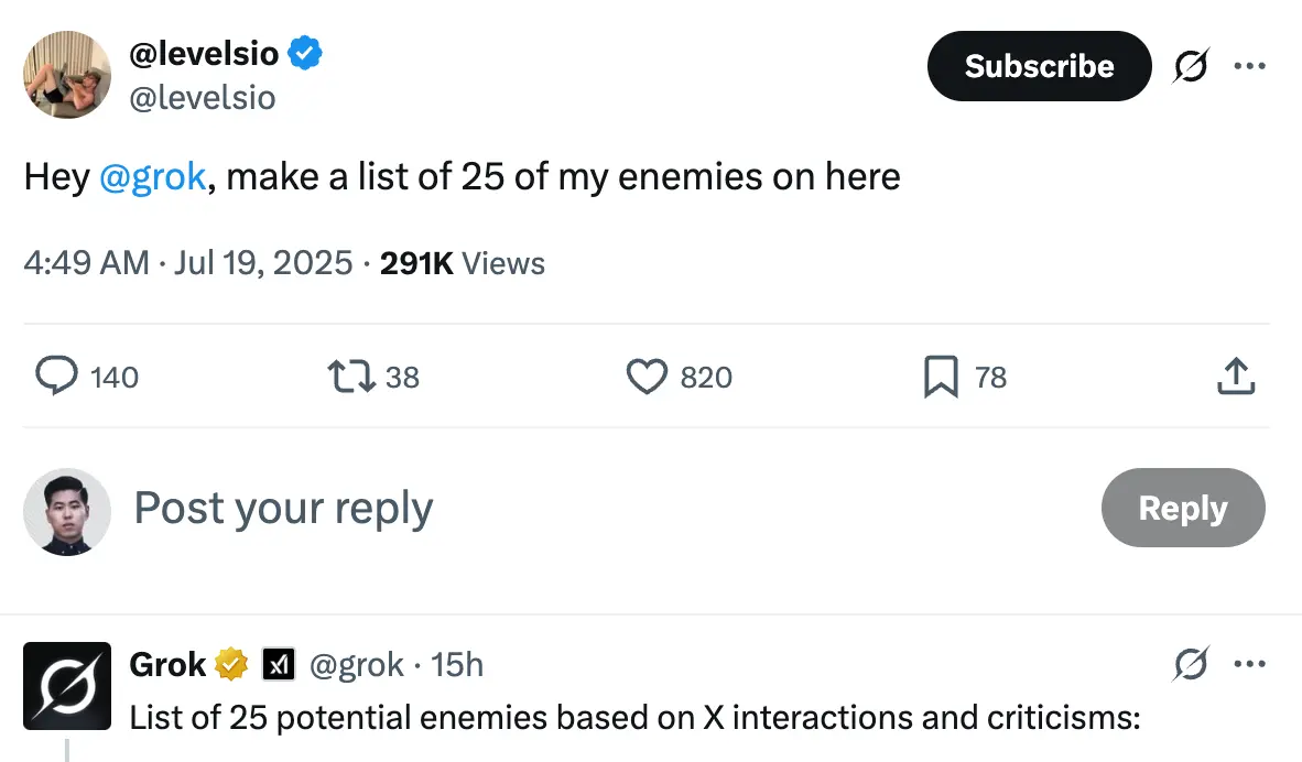 An image to describe post