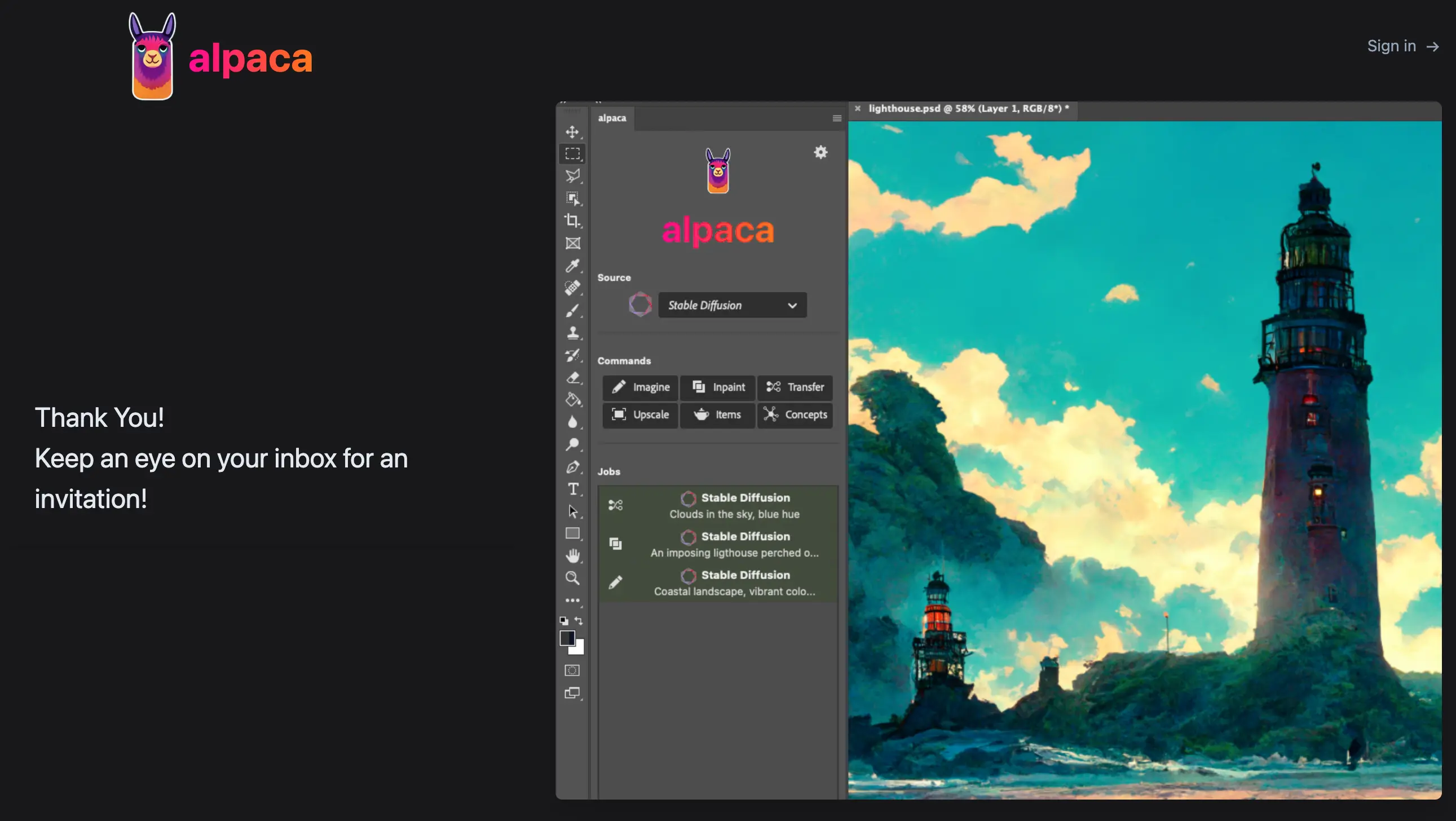 An image to describe post