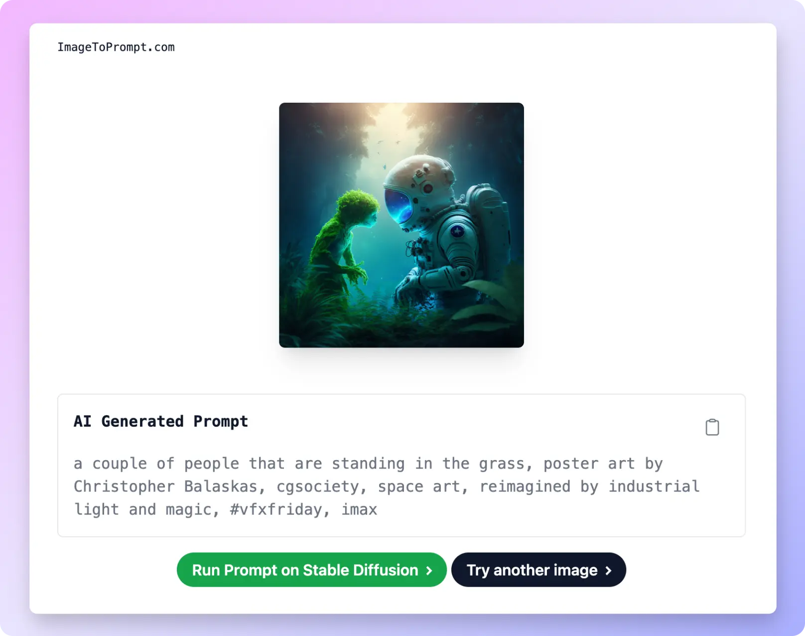 An image to describe post