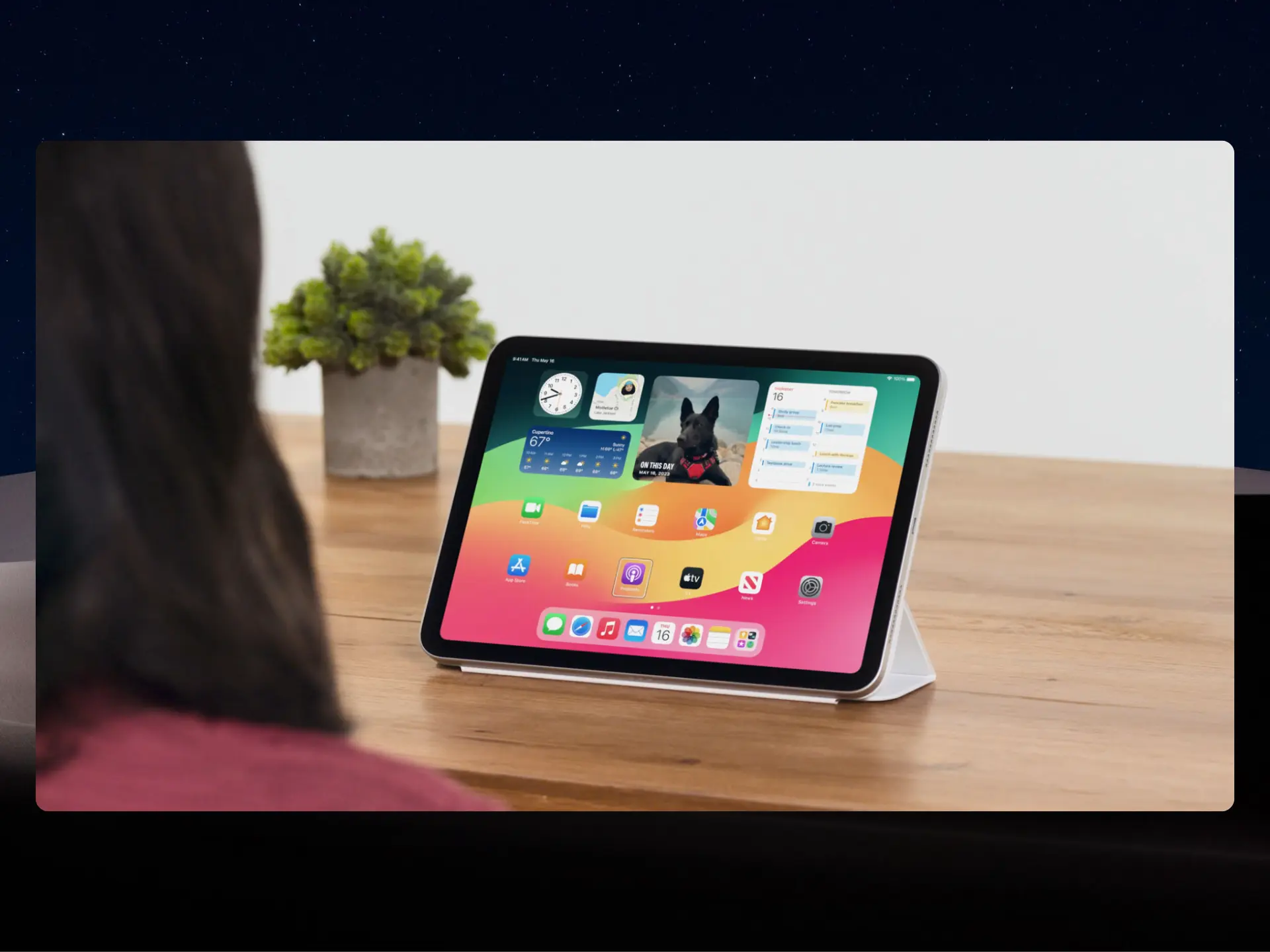 An image to describe post