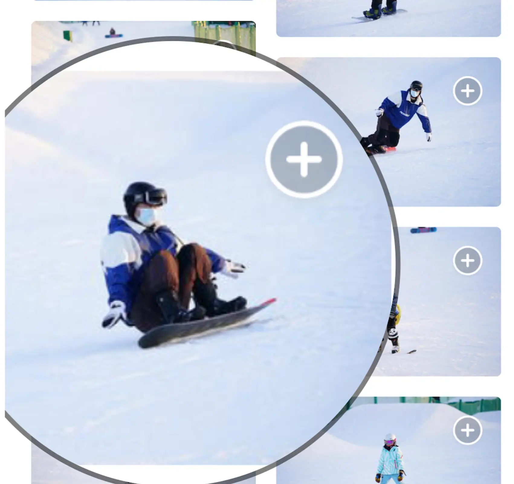 An image to describe 估计是在模仿企鹅滑雪