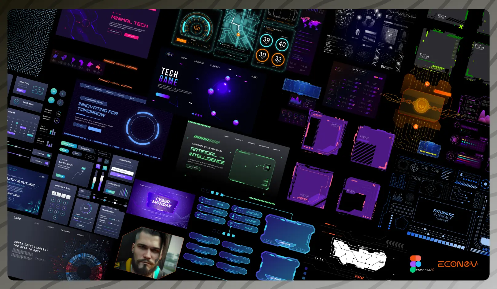 An image to describe post