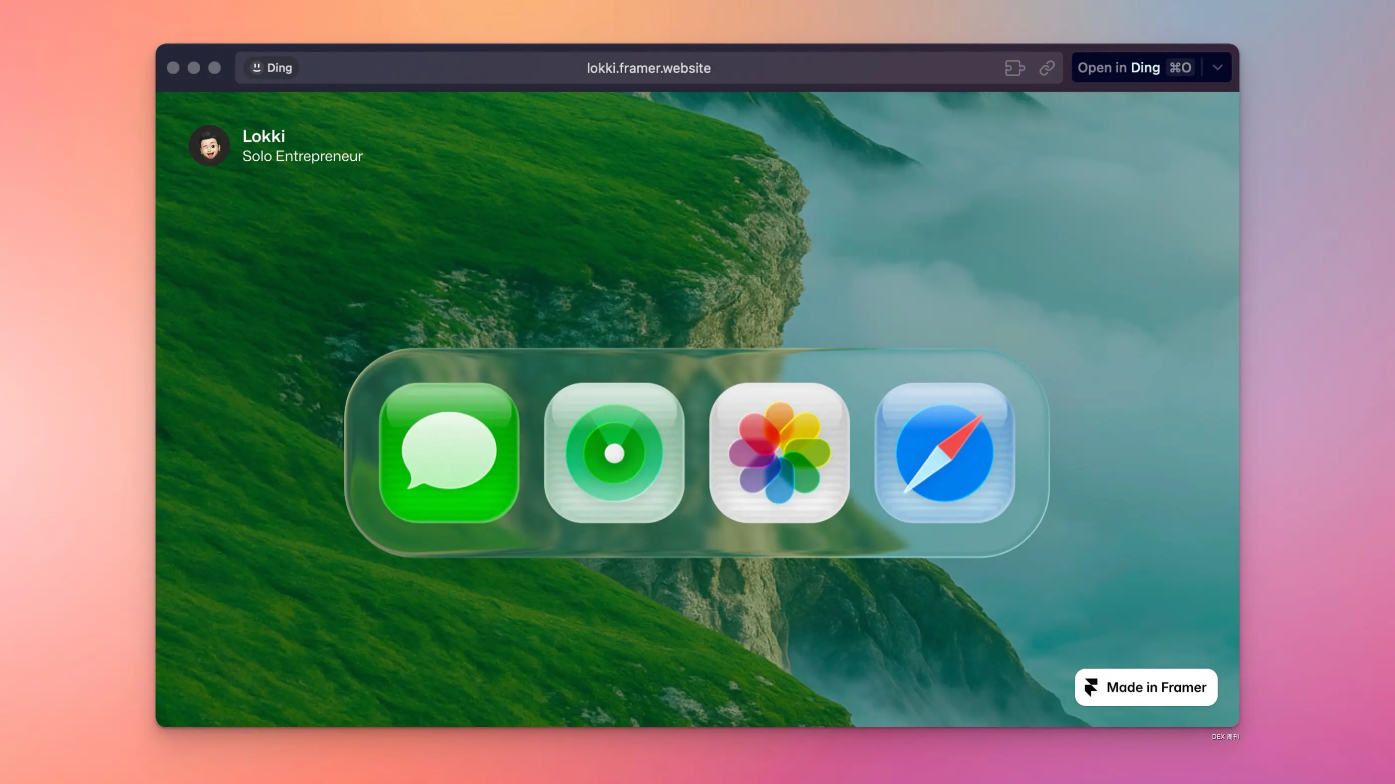 An image to describe post