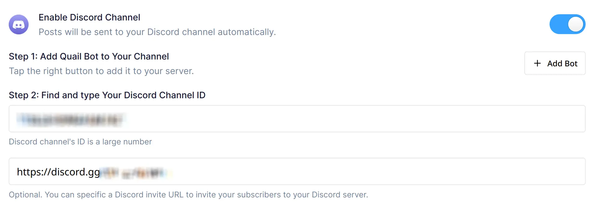 An image to describe post Quail Weekly #22: LINE Channel and Discord Integration