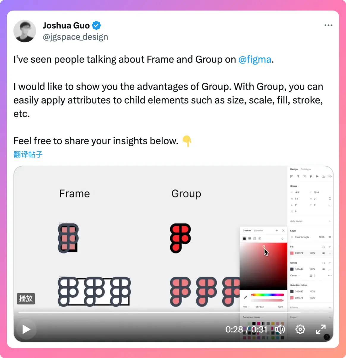 An image to describe post