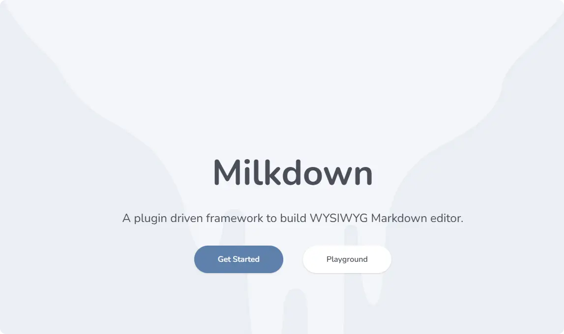 Milkdown：让写作与创作更高效更有趣