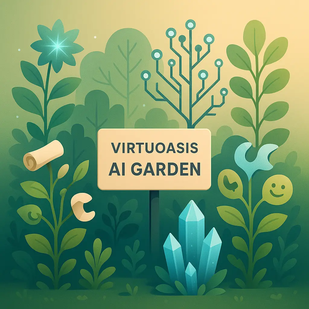 发现AI世界的秘密花园：VirtuOasis AI Garden 正式上线！