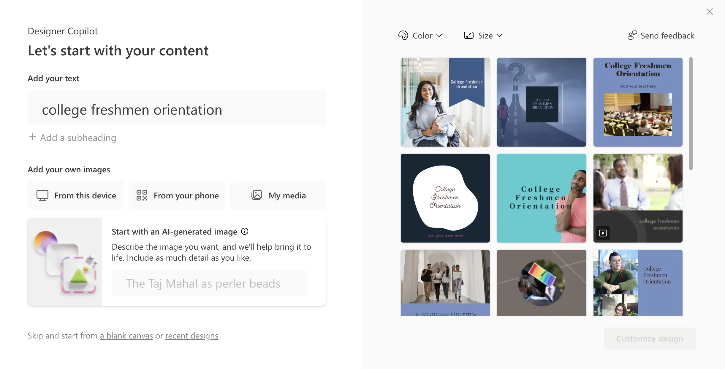 An image to describe post