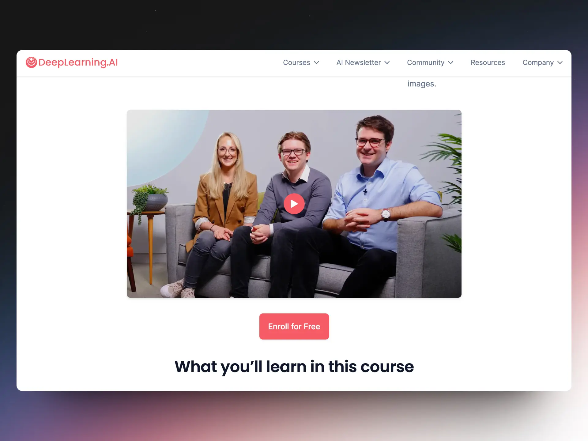 An image to describe post