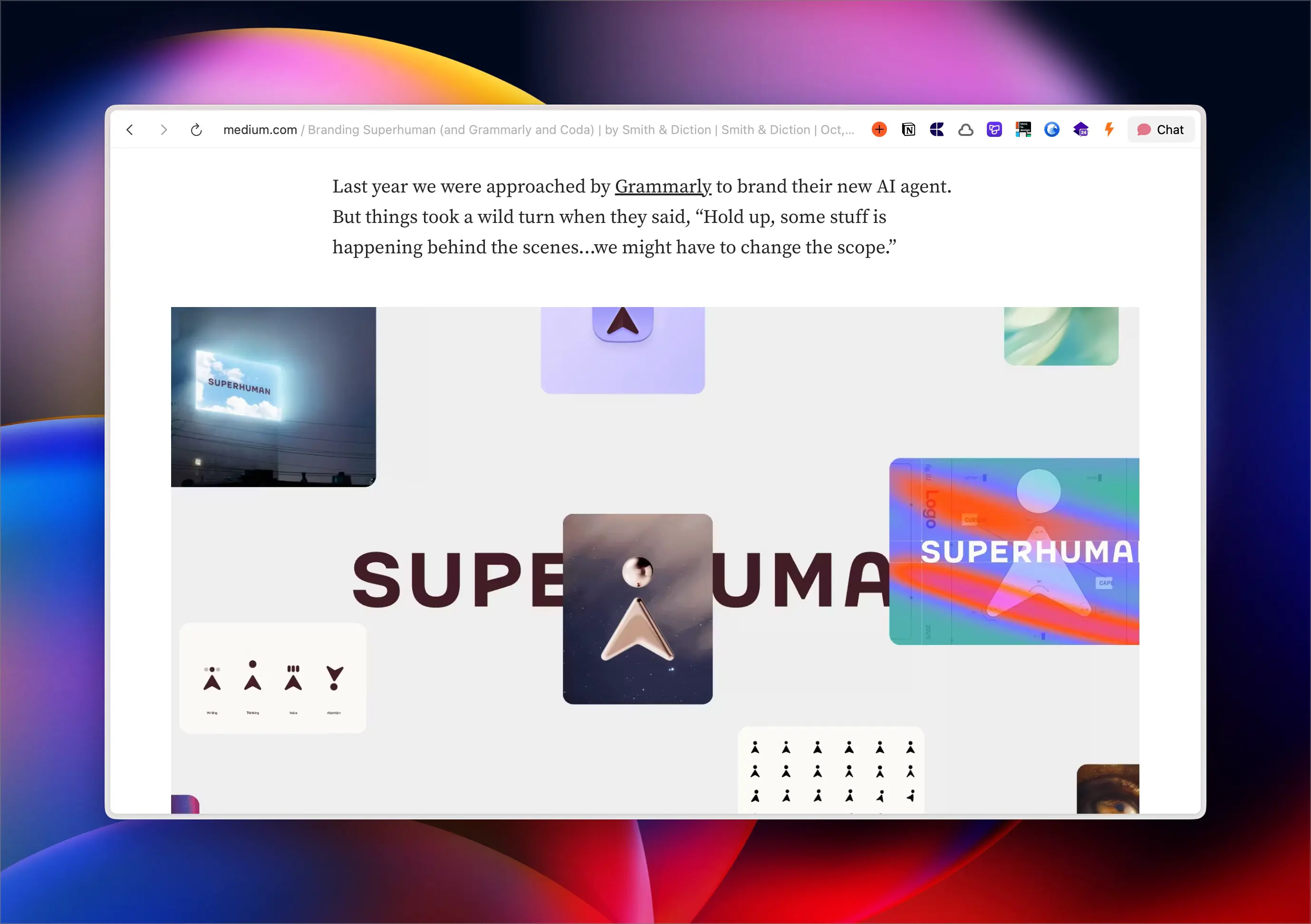 An image to describe post