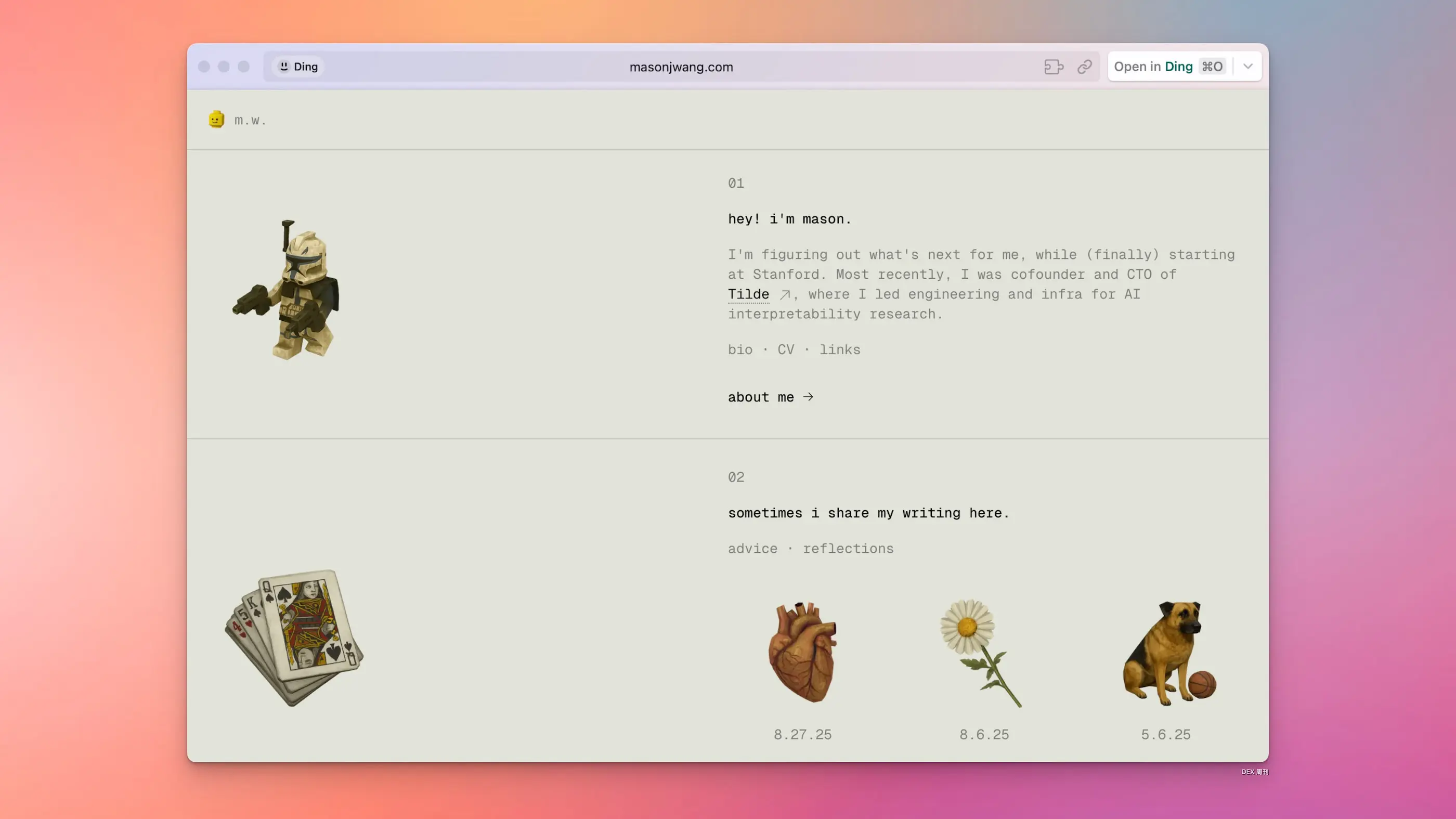 An image to describe post