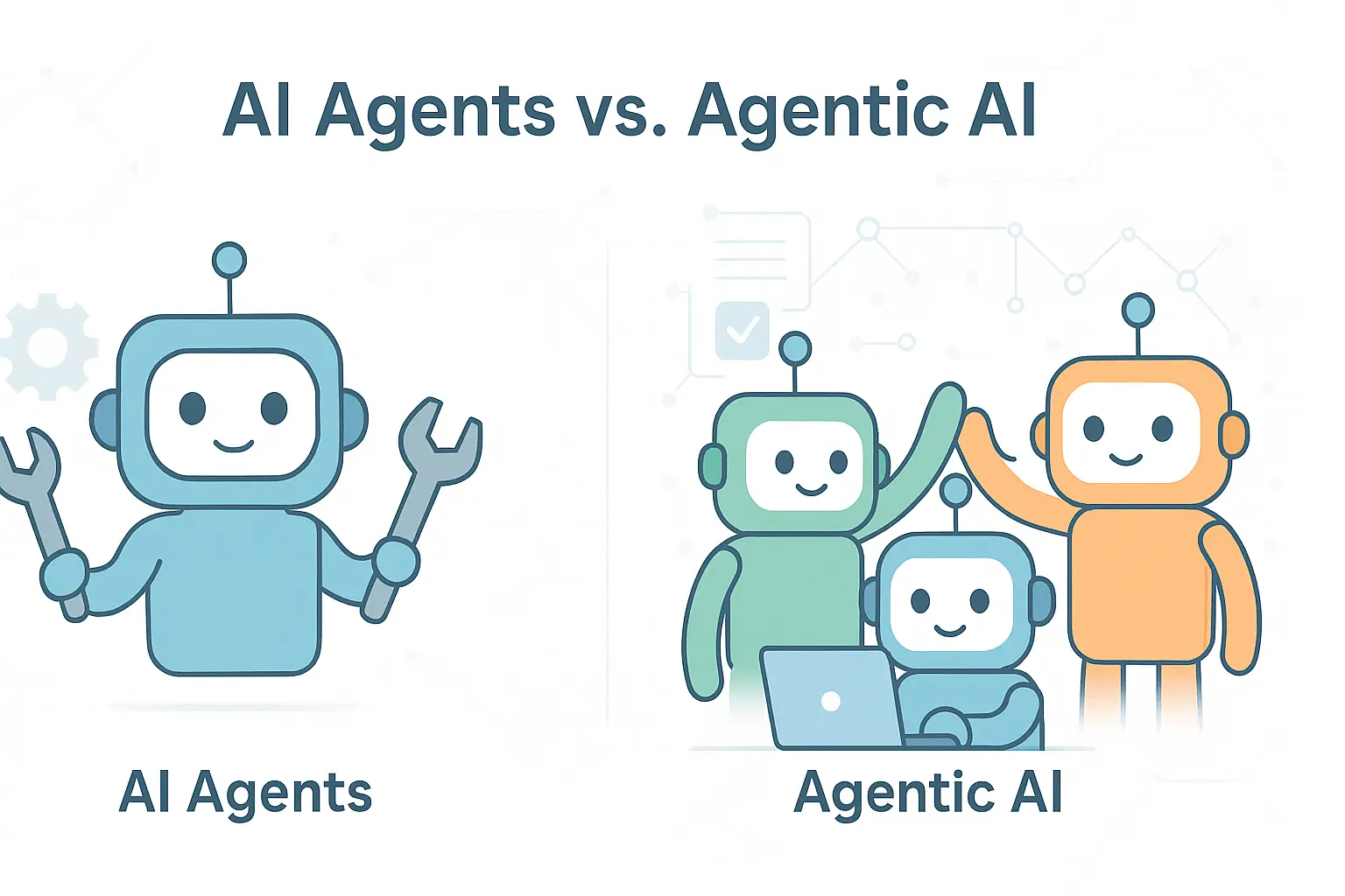 AI智能体 vs 智能体化AI：一字之差，天壤之别