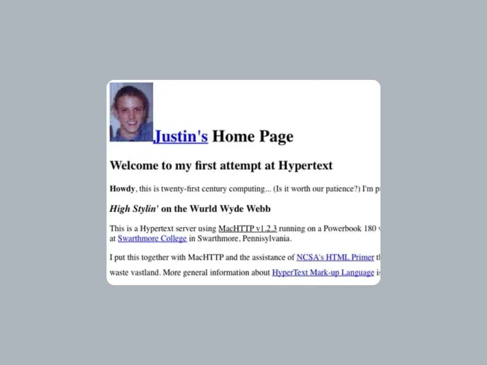 An image to describe post