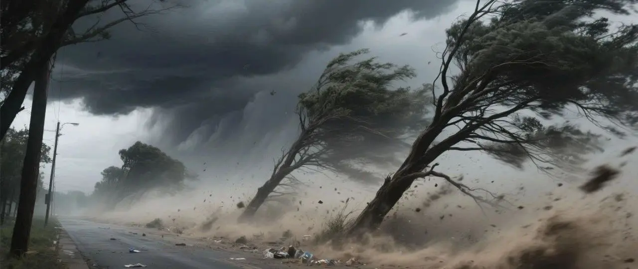 河南15级大风，沙尘吹过长江，2025还会有多少百年不遇？