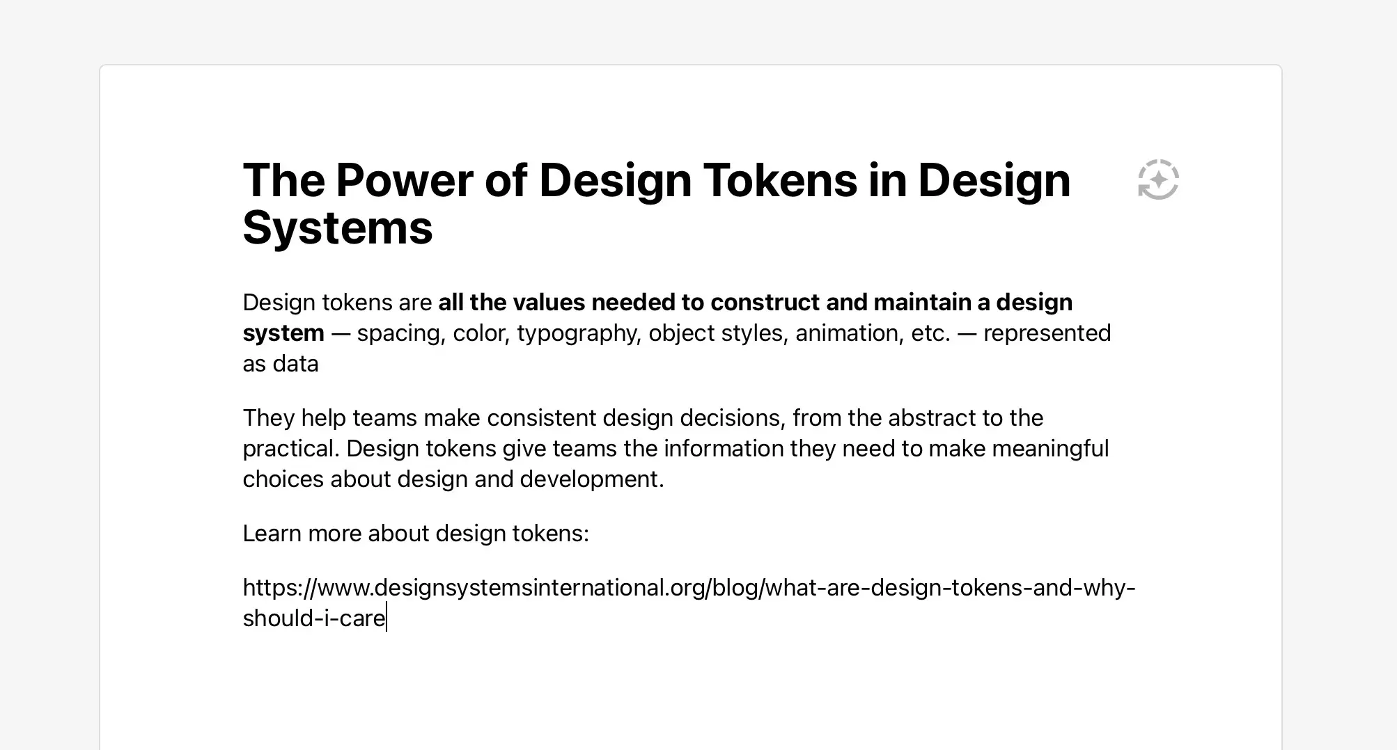 An image to describe post