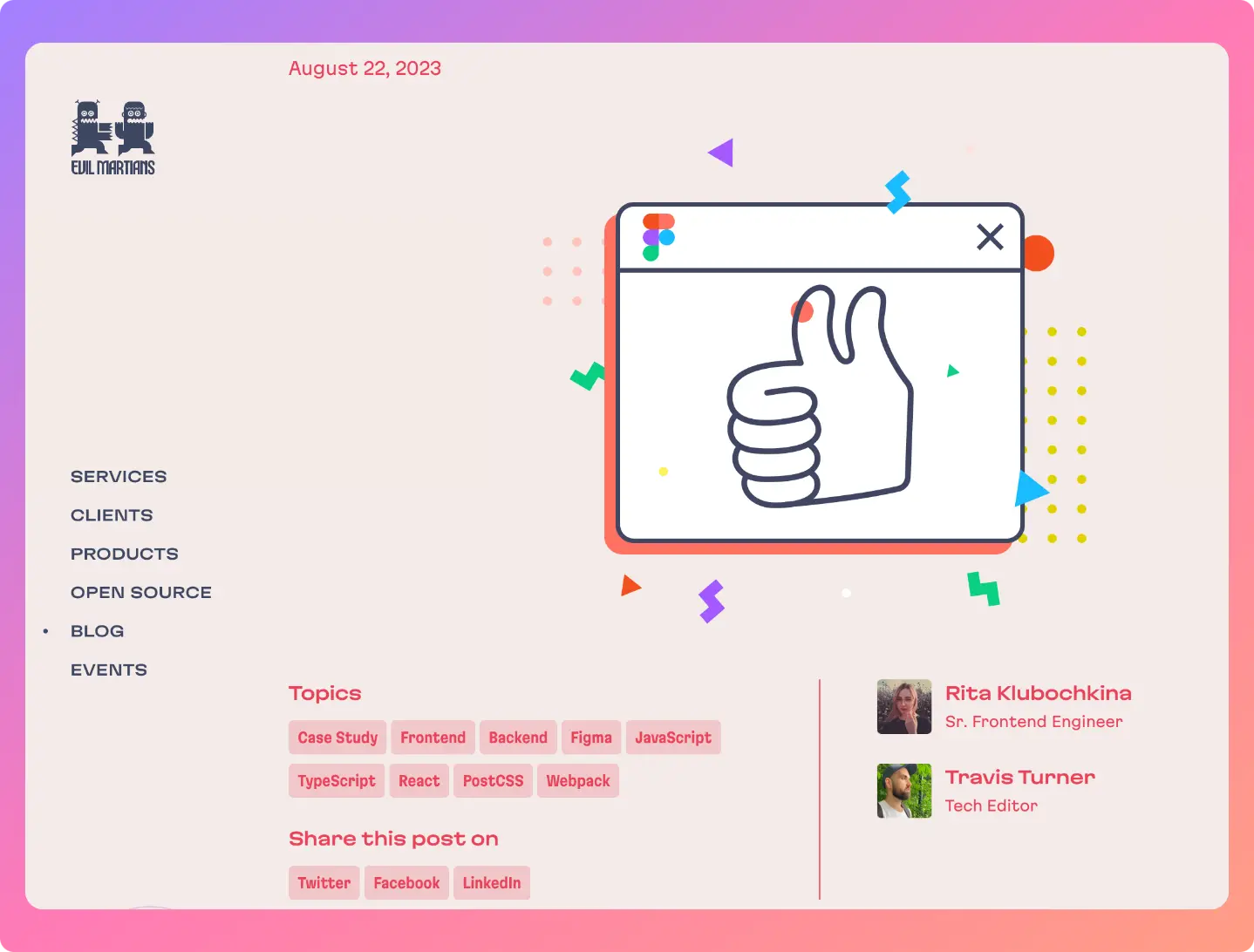 An image to describe post