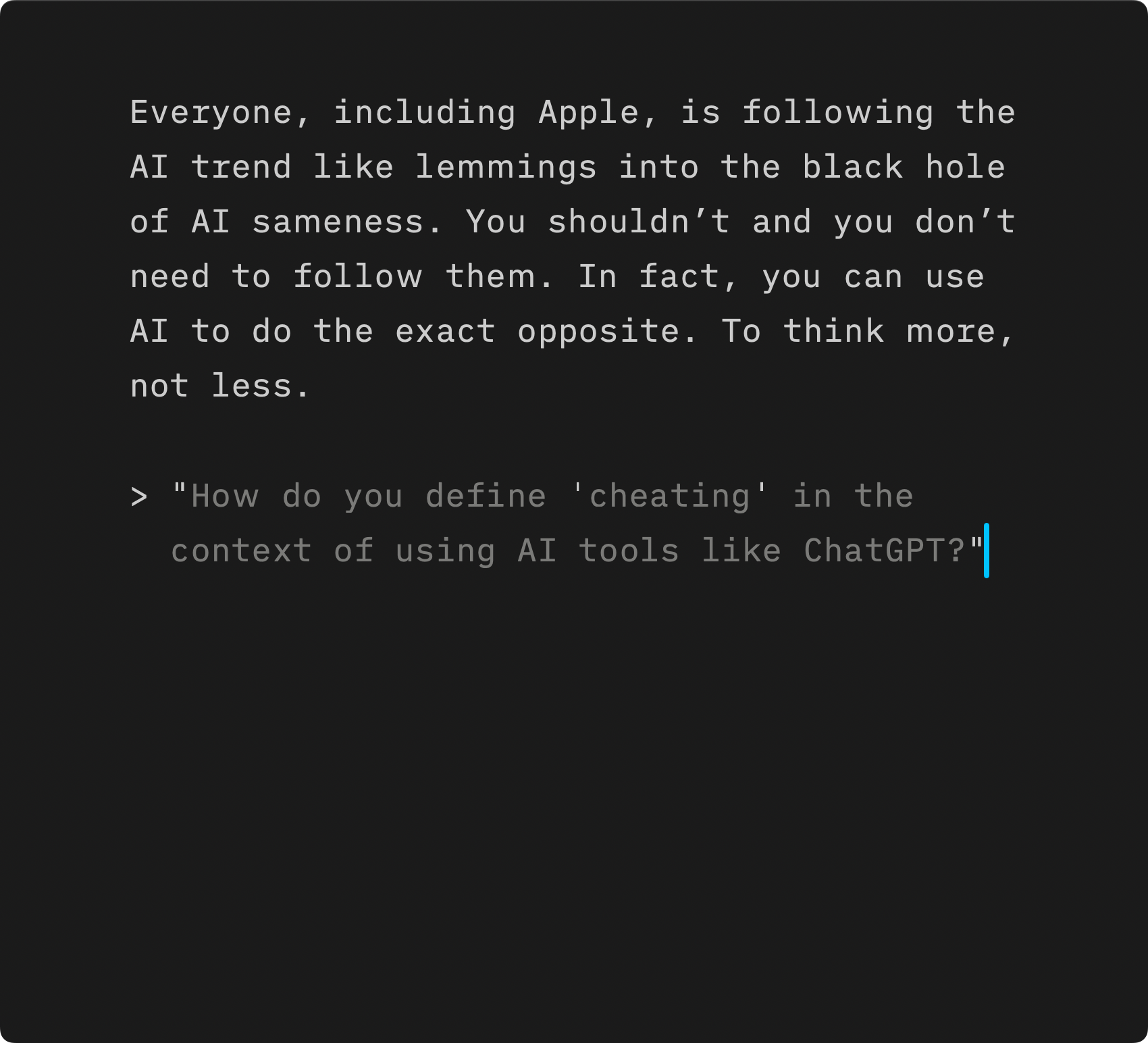 An image to describe post