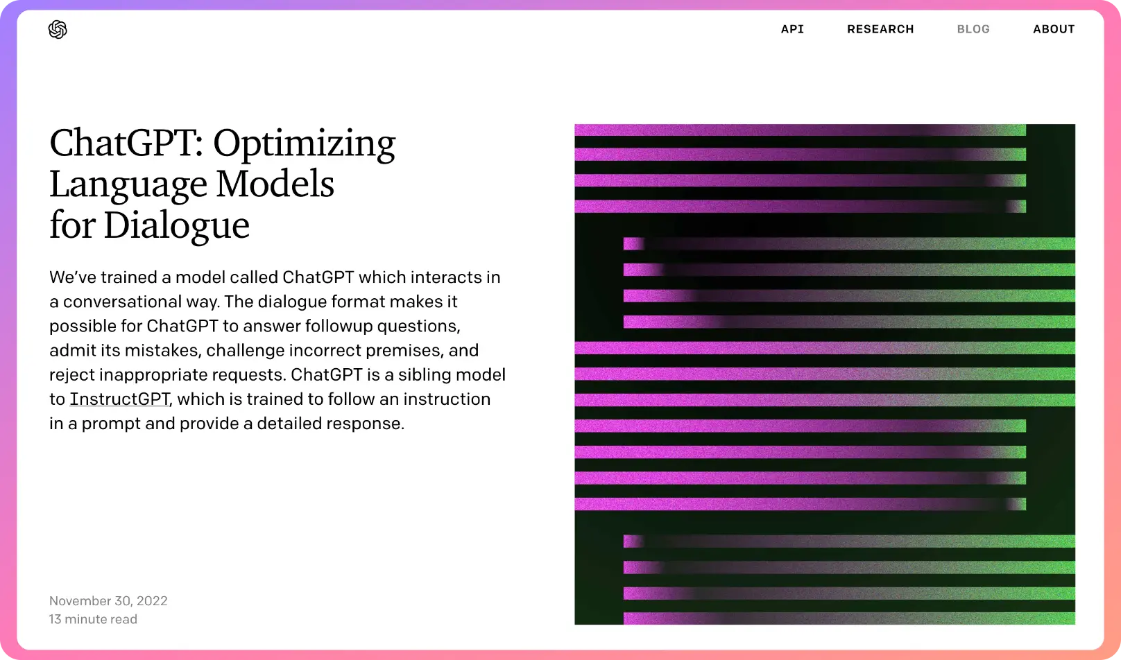 An image to describe post